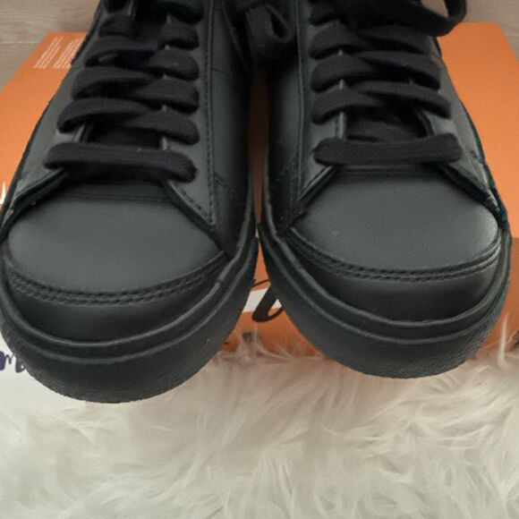 Nike Shoes Blazer Low 77 Wmns Size 5.5 Triple Black Casual School DC4769 002 NEW - Picture 5 of 8